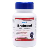 10 - Healthvit Braineed Brahmi & Shankhpushpi,  60 capsules 