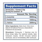Supplement - HealthXP BCAA 3 1 2, 0.49 lb 30 Servings Litchi