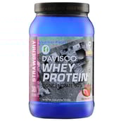 Nutrition Planet Davisco Whey Protein with Added DigeZyme, 2 lb Strawberry