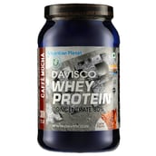 Nutrition Planet Davisco Whey Protein with Added DigeZyme,  2 lb  Caffe Mocha 