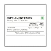 supplement - Nutrition Planet L Carnitine,  60 capsules  Unflavoured 