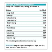 1 - HealthKart Apple Cider Vinegar with Mother OP,  0.5 L  Ginger, Garlic, Lemon & Honey 