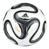 Adidas Brazuca Glider Soccer Ball,  Blue WithWhite & Black  5 