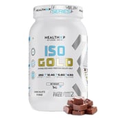 2 - HealthXP Premium Series Iso Gold,  2.2 lb  Chocolate Fudge 