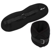 Fitsy Ankle Weights (AR1902), Black 1 kg