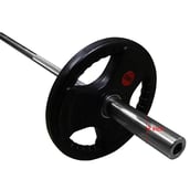 Fitsy Olympic Weight Plates for Gym (Pair),  Black  10 kg 