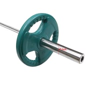 Fitsy Olympic Weight Plates for Gym (Pair),  Green  10 kg 