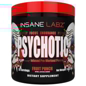 Insane Labz Psychotic,  0.48 lb  Fruit Punch 