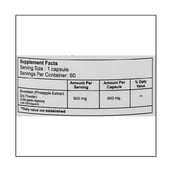 supplement - Healthvit High Potency Bromelain,  60 capsules 