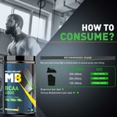 Consume - MuscleBlaze BCAA 6000,  0.88 lb  50 Servings  Pineapple 