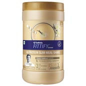 1 - Saffola FITTIFY Gourmet Hi Protein Slim Meal Shake,  0.420 kg  French Vanilla 