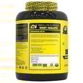 back - Absolute Nutrition Whey Isolate,  2.2 lb  Chocolate 