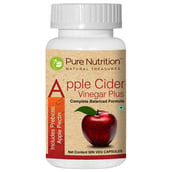 Pure Nutrition Apple Cider Vinegar Plus, 90 veggie capsule(s) Unflavoured