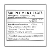 supplement - MusclePharm Carnitine Core,  0.473 L  Fruit Punch 
