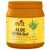 MNT Aloe Vera Gel,  1 kg  for Young & Glow Skin 