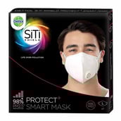 3 - Dettol Anti Pollution Mask N95 Siti Shield,  White Large 