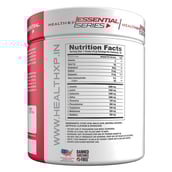 Back - HealthXP Alpha EAA Essential Amino Acids,  0.66 lb  30 Servings  Orange 