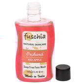 1 - Fuschia Soap Free Face Wash,  100 ml  Orchard Red Apple 