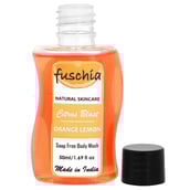 1 - Fuschia Soap Free Body Wash,  50 ml  Citrus Blast Orange Lemon 