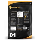 Back - MyFitFuel Hydrolyzed Whey Protein,  1.1 lb  Unflavored 