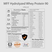 Supplement - MyFitFuel Hydrolyzed Whey Protein,  4.4 lb  Unflavored 