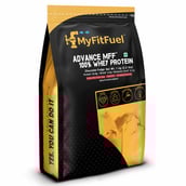 1 - MyFitFuel Advance MFF 100% Whey Protein,  2.2 lb  Chocolate Fudge 