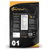 Back - MyFitFuel MFF Essential Recovery Protein,  4.4 lb  Double Rich Chocolate 