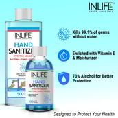 INLIFE Hand Sanitizer with 70% Alcohol Based