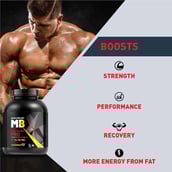 3 - MuscleBlaze Mass Gainer PRO with Creapure, 6.6 lb Cafe Mocha