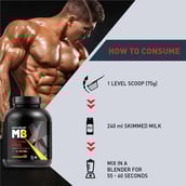 2 - MuscleBlaze Mass Gainer PRO with Creapure, 6.6 lb Cafe Mocha