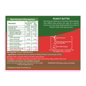 3 - Nouriza High Protein Peanut Butter (33% Protein) Unsweetened OP, 1 kg Crunchy