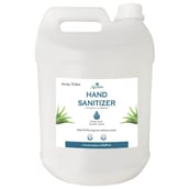 Axiom Hand Sanitizer,  Aloevera  5 L  Kills 99.99% of Germs without Water 