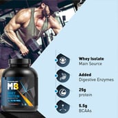 Points - MuscleBlaze Whey Protein,  4.4 lb  Dark Choco Passion 