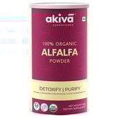 Akiva 100% Organic Alfalfa Powder,  0.1 kg 