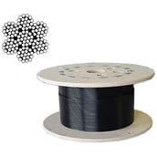 1 - B Fit USA Gym Wire 5 mm 40 Meters Rope,  PU Coated Cable Inside Steel 