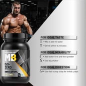 Benefits - MuscleBlaze Iso-Zero,  2.2 lb  Zero Carb Dutch Vanilla 