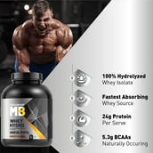 Points - MuscleBlaze Whey Hydro,  4.4 lb  Chocolate 