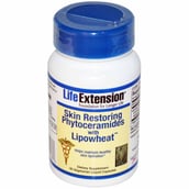Life Extension Skin Restoring Phytoceramides with Lipowheat,  30 veggie capsule(s) 