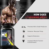 Does - MuscleBlaze L-Arginine,  90 capsules 