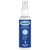 West Coast Hand Sanitizer Solution Spray,  Fragrance Free  100 ml  Anti Bacterial Fungal Viral (Pack of 5) 