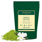 VAHDAM Vanilla Matcha Green Tea,  50 g  Natural 