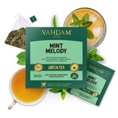 1 - VAHDAM Mint Melody Green Tea- 15,  15 Piece(s)/Pack  Natural 