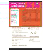 nutritioninfo - The Power House Protein Cookies,  5 Piece(s)/Pack  Honey Peanut Butter 