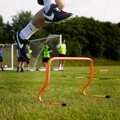 2 - Fitsy Speed Agility Hurdle (AR2418),  Orange  9 Inches 6 Piece 