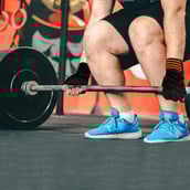 1 - Fitsy Weight Lifting Gloves with Wrist Support Strap, Orange Large