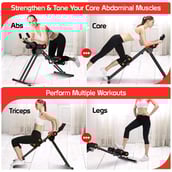 3 - Fitsy SC82188 AB Verticle Trainer, Red and Black Free Size