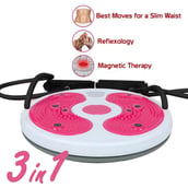 1 - Fitsy Waist Twisting Disc with Drawstring,  Multicolor  100 kg 