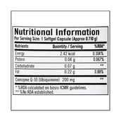 supplement - GNC CoQ10 (200mg),  30 capsules 