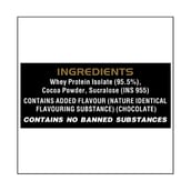 ingredients - Six Pack Nutrition Iso Pro Whey Protein Isolate,  2.2 lb  Choco Nut 