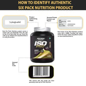 authentic - Six Pack Nutrition Iso Pro Whey Protein Isolate,  4.4 lb  Choco Nut 